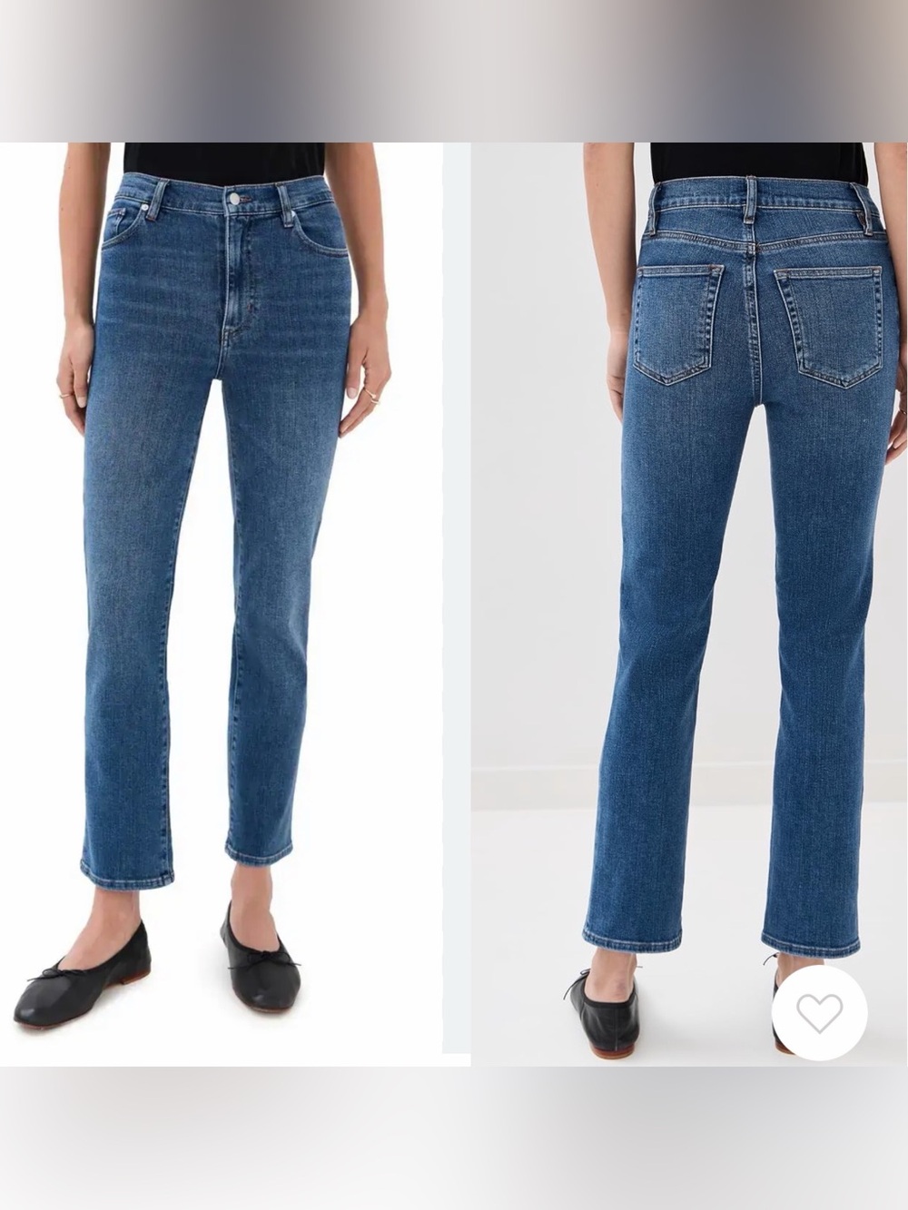 EUC FRAME Le Sleek Straight High Rise Jeans Marsa 24